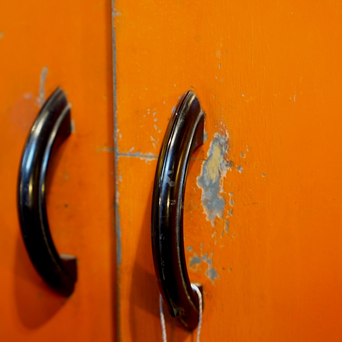 Orange Pantry Cupboard