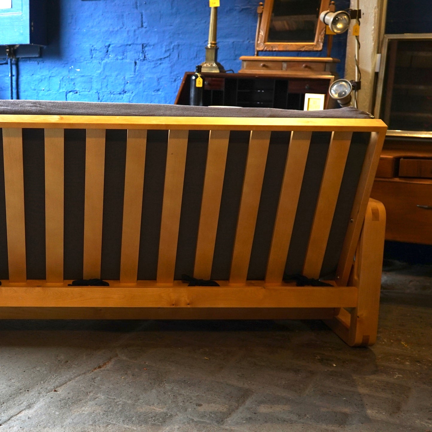 Futon Company - Loop 3 Seater Birch Sofa Bed