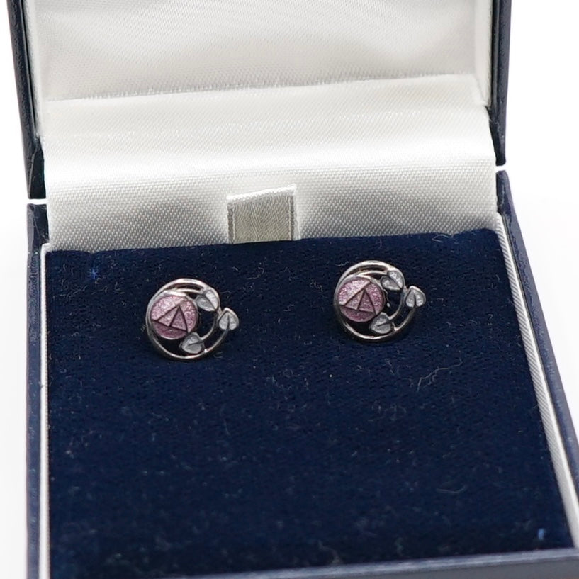Silver Mackintosh Earrings