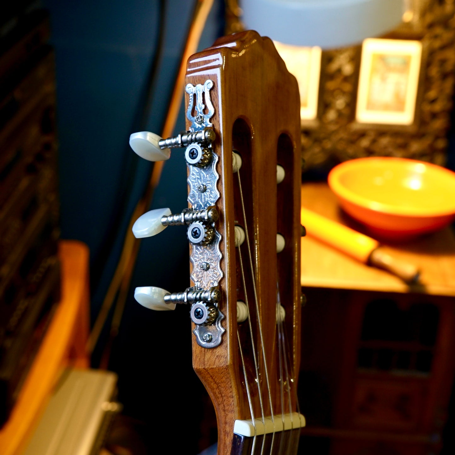 Unused Raimondo 104-B Acoustic Guitar in New Case with Keys