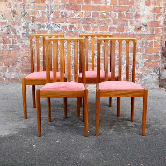 Meredew Pink Dining Chairs x4