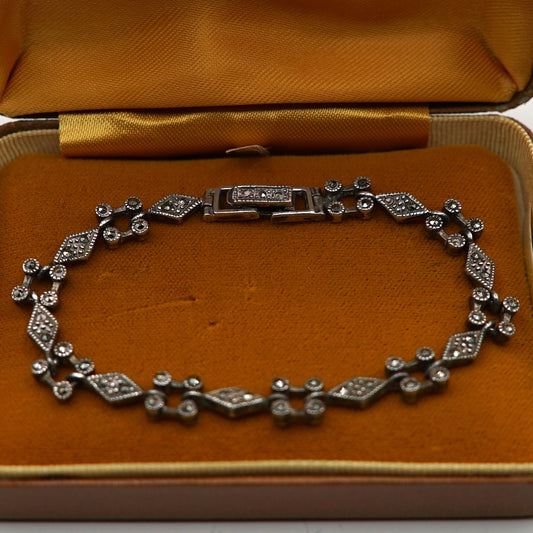 Antique L+H Sterling Silver Bracelet