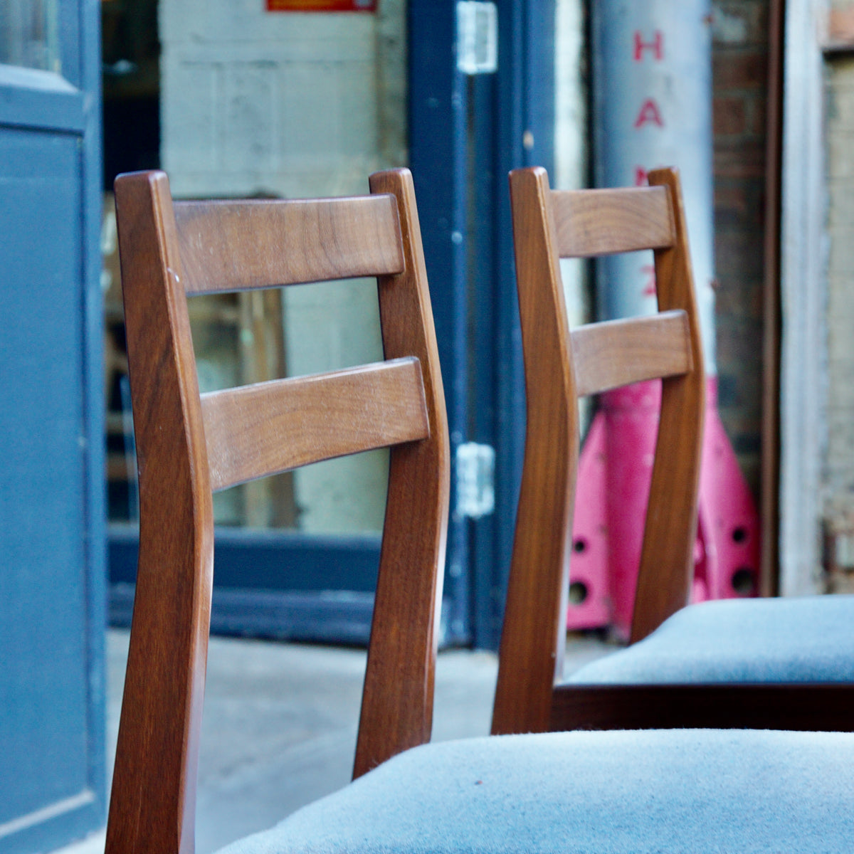 Set of 4 Mid Century Meredew Chairs (Reupholstered)