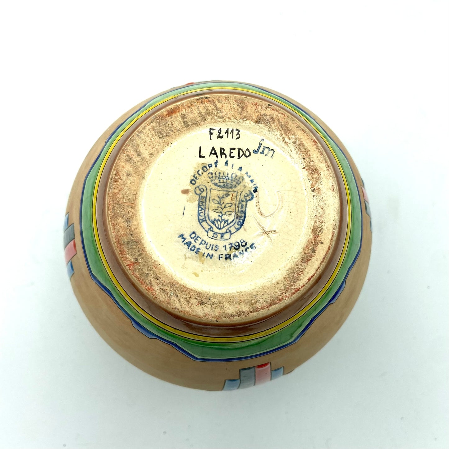 Emaux De Longwy Laredo Vase 1930s