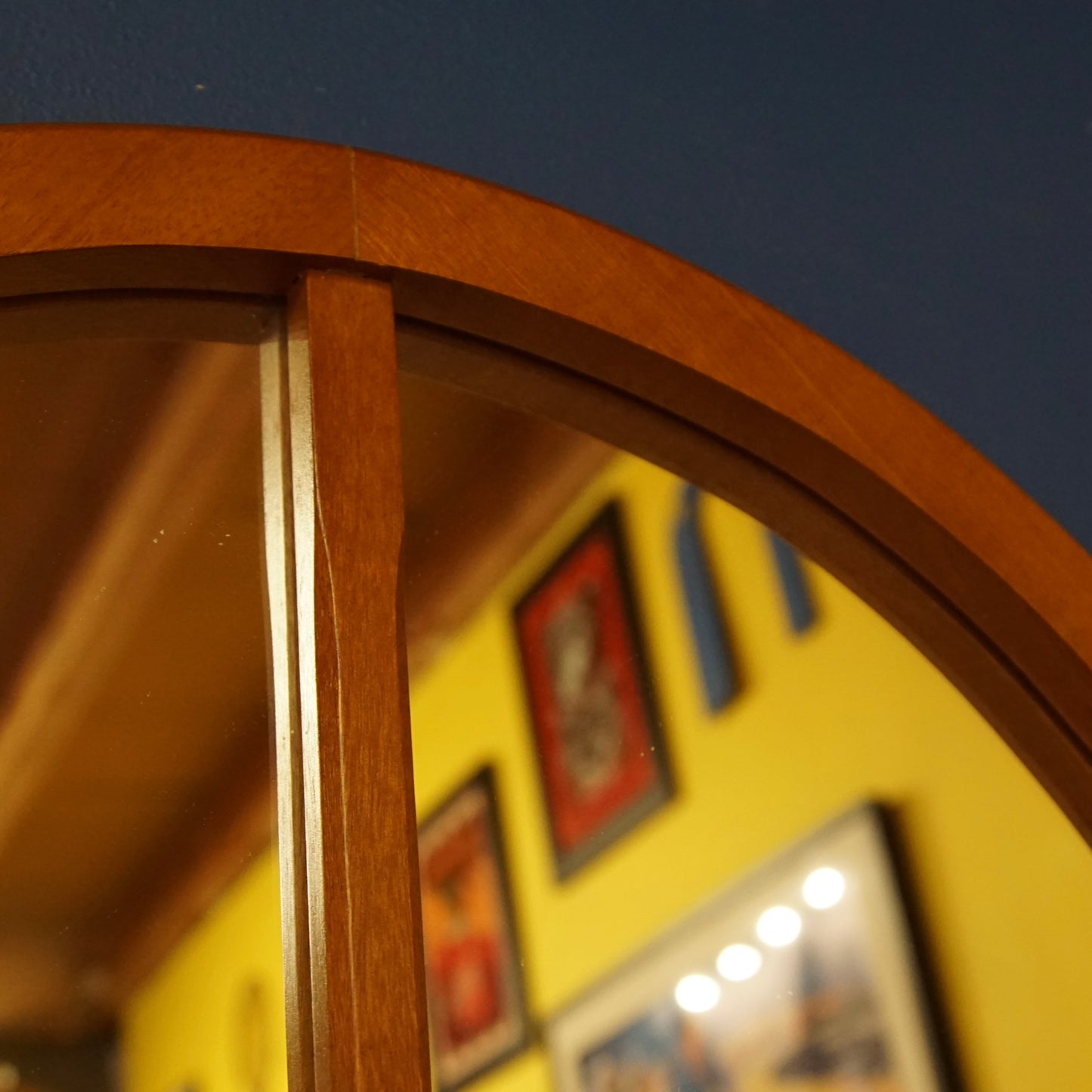 Midcentury Windowpane Mirror