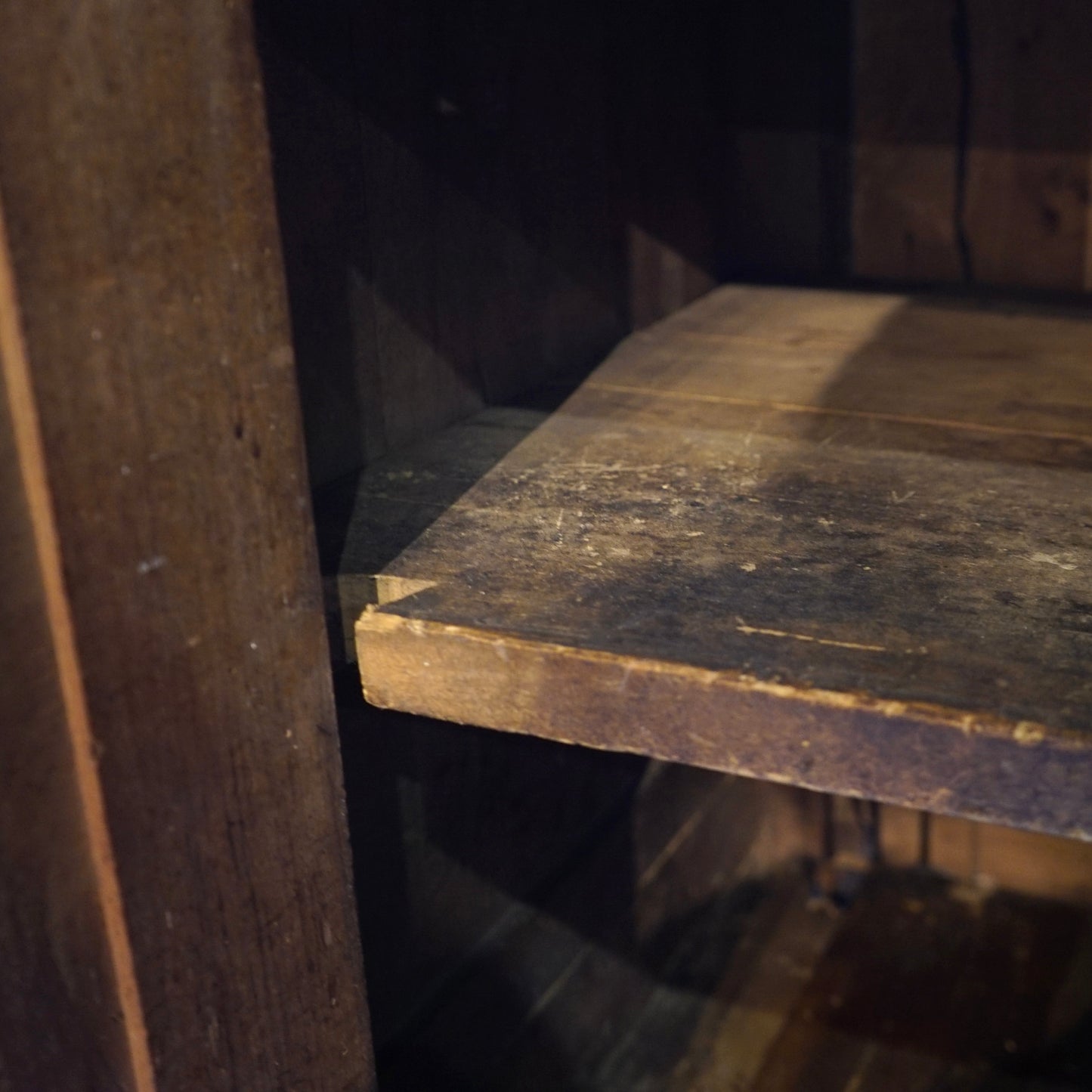 Antique French Walnut Buffet Sideboard