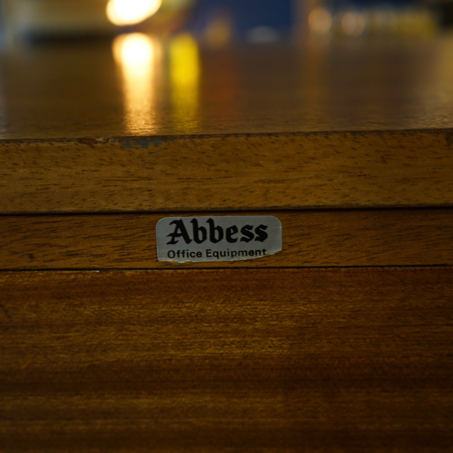 Vintage Abbess Plan Chest