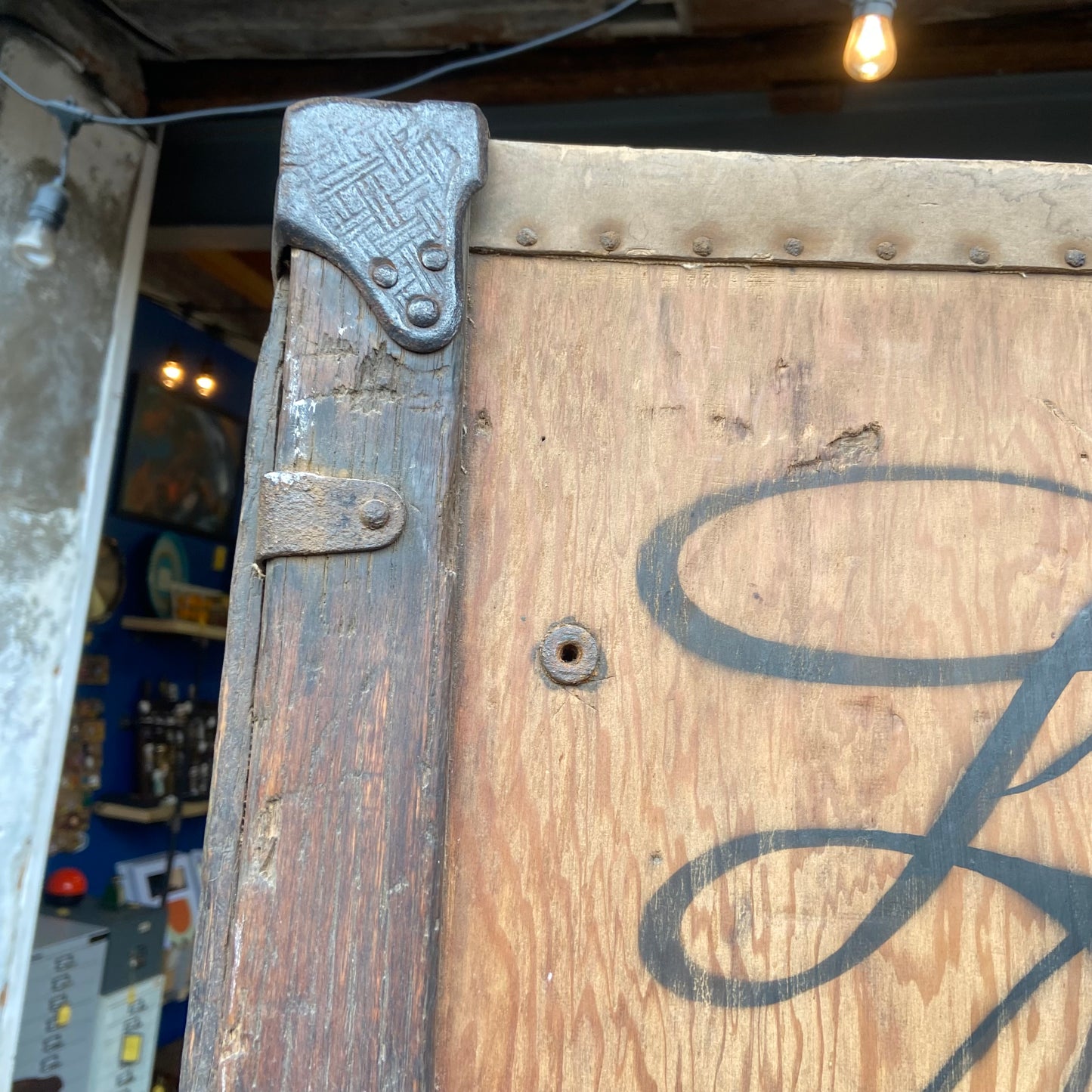 Lyon & Healy Antique Harp Case