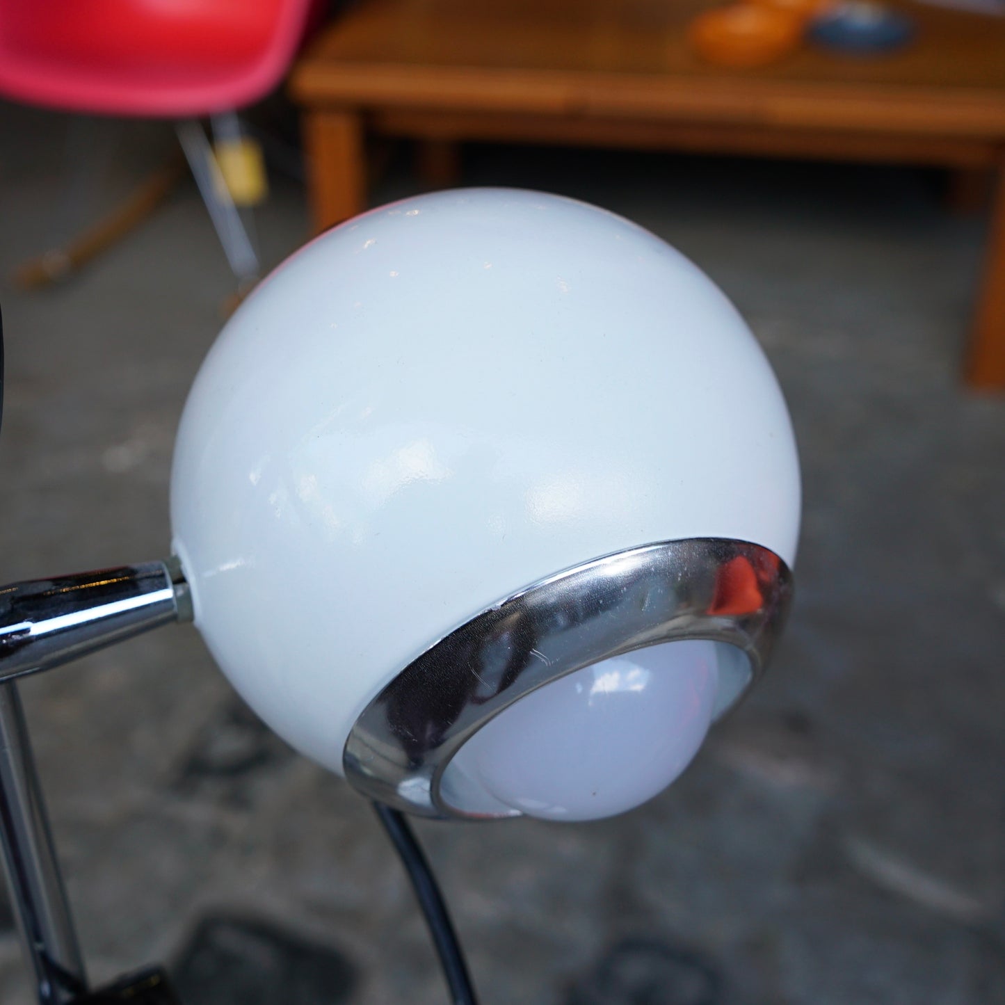 Italian Double ‘Eyeball’ Lamp