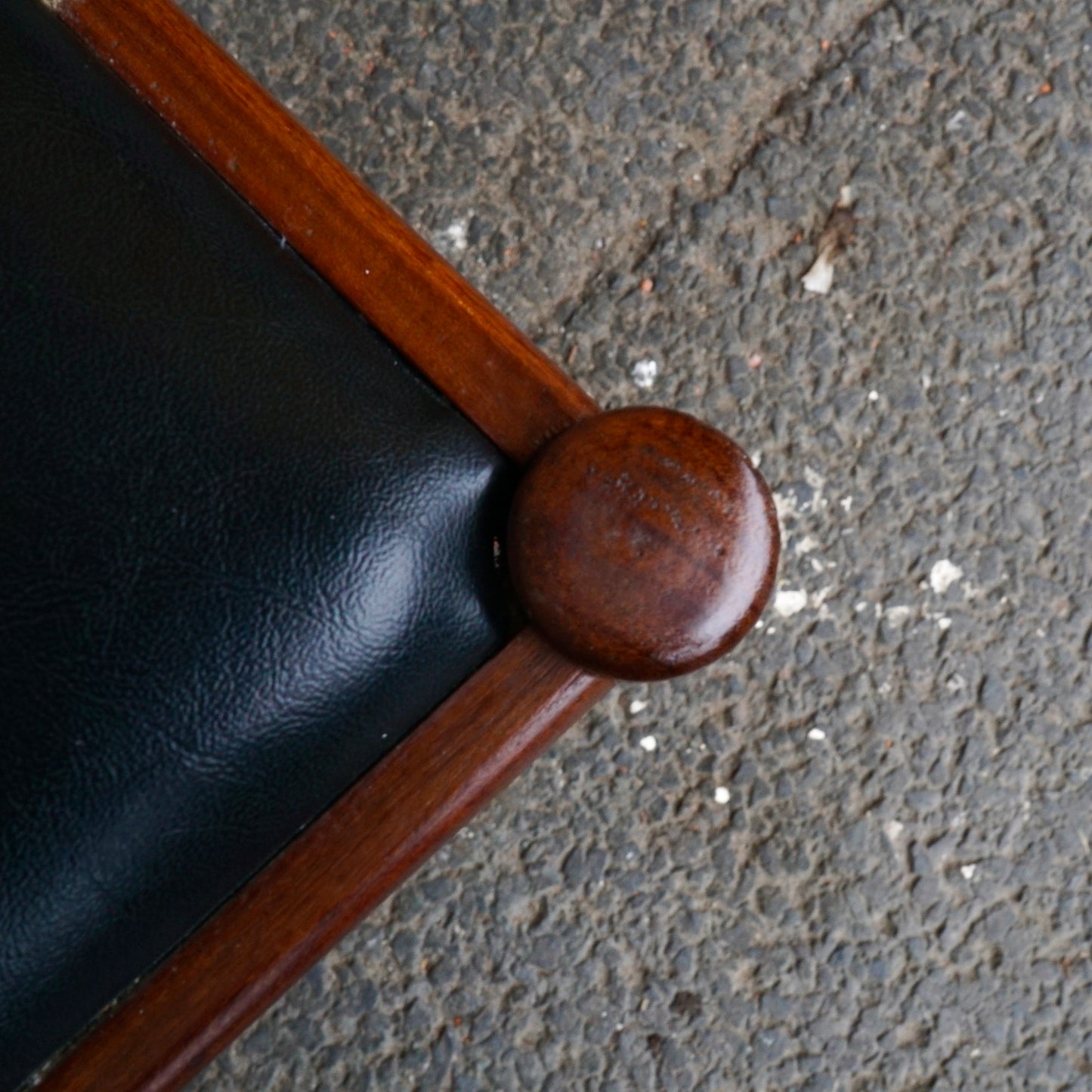 1960s GPlan Fresco Teak Ladderback Chairs x4