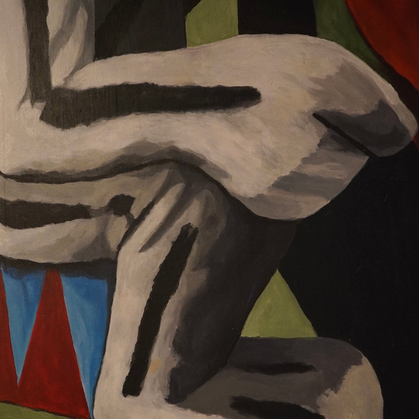 Hand Painted Reproduction of ‘Carnival en Huejotzingo’ by Jose Chavez Morado