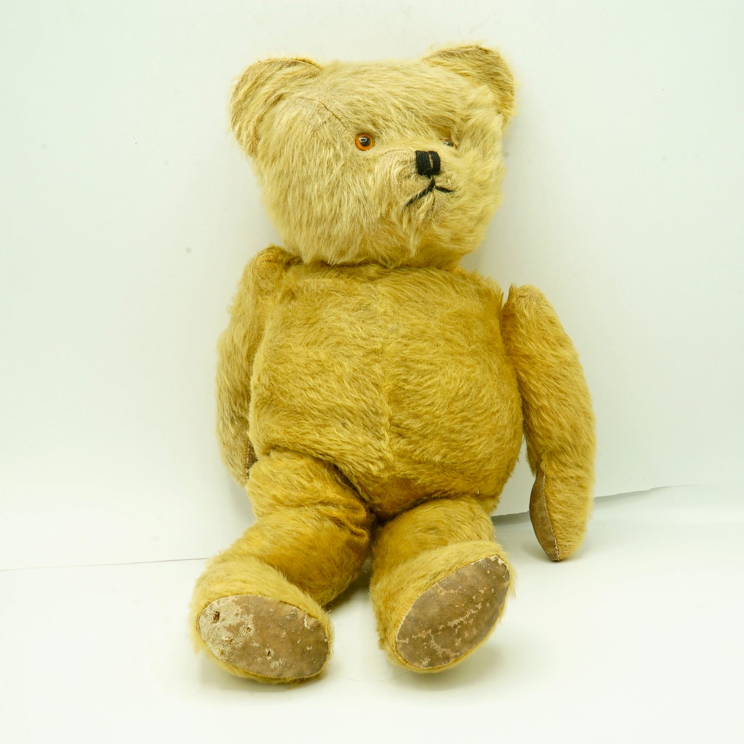 Chad Valley Mohair Teddy Bear 1950s Moon Eyes