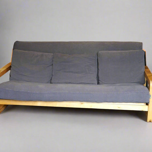 Futon Company - Loop 3 Seater Birch Sofa Bed