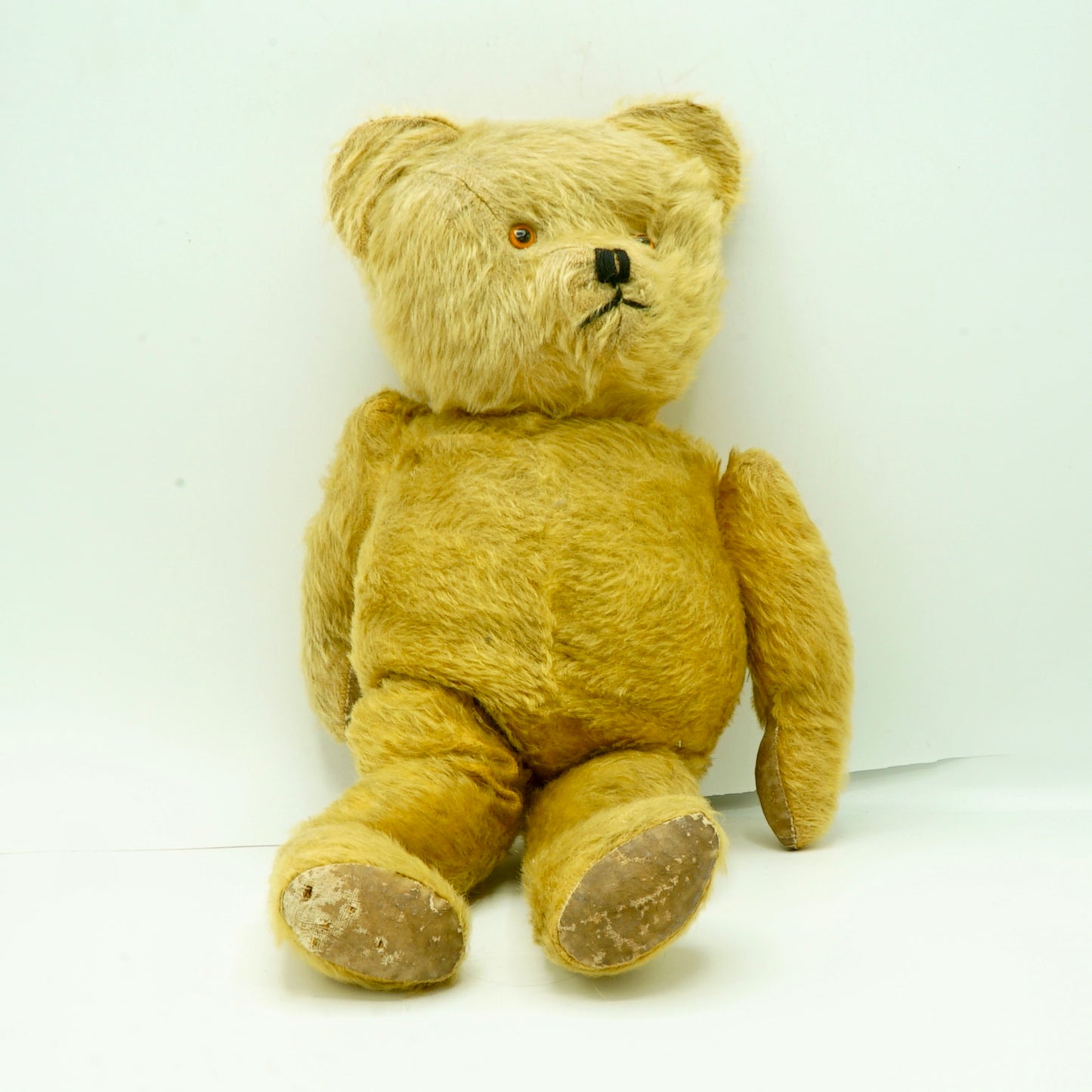Chad Valley Mohair Teddy Bear 1950s Moon Eyes