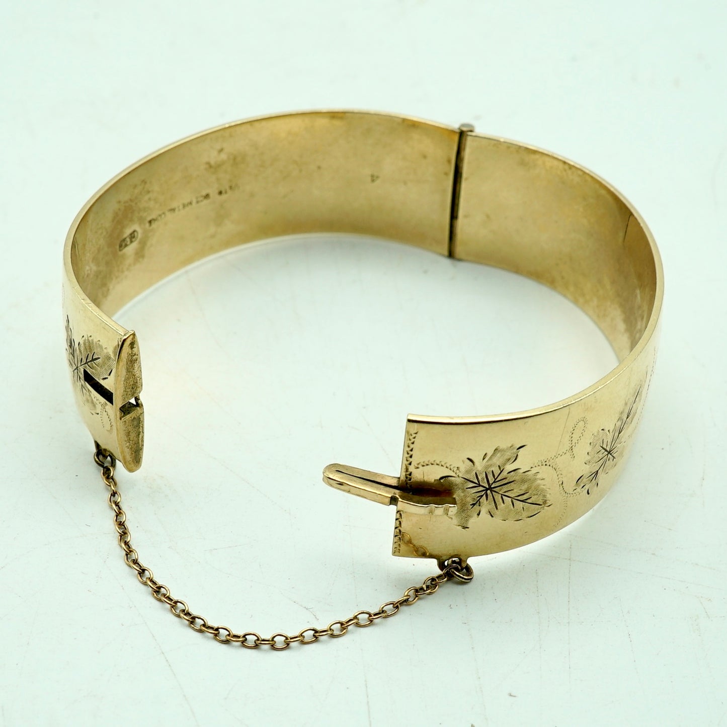 Antique Gold Plated Cuff Bracelet