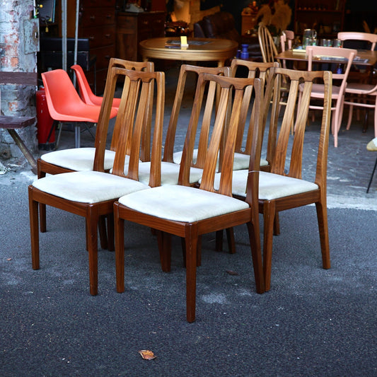 Nathan Midcentury Dining Chairs x6