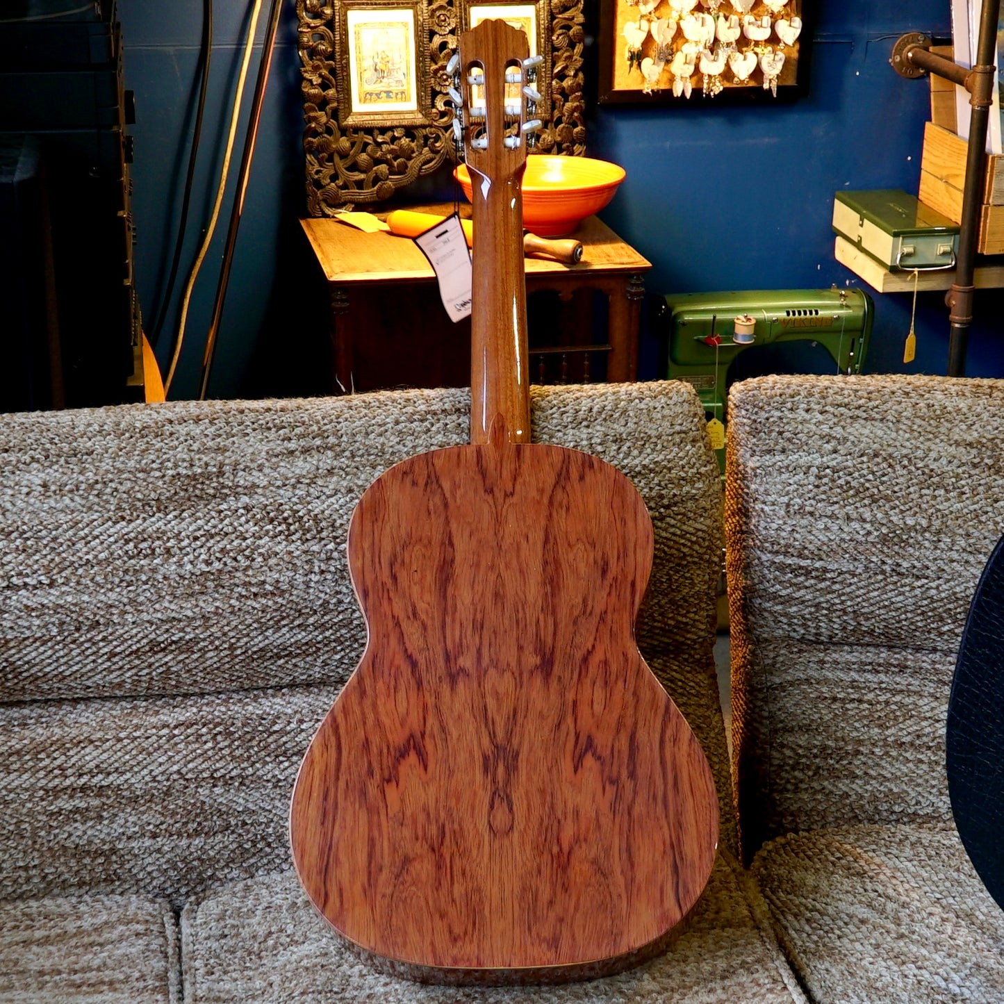 Unused Raimondo 104-B Acoustic Guitar in New Case with Keys
