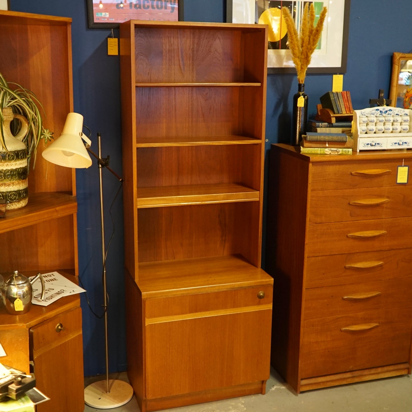 Midcentury Teak Wall Unit