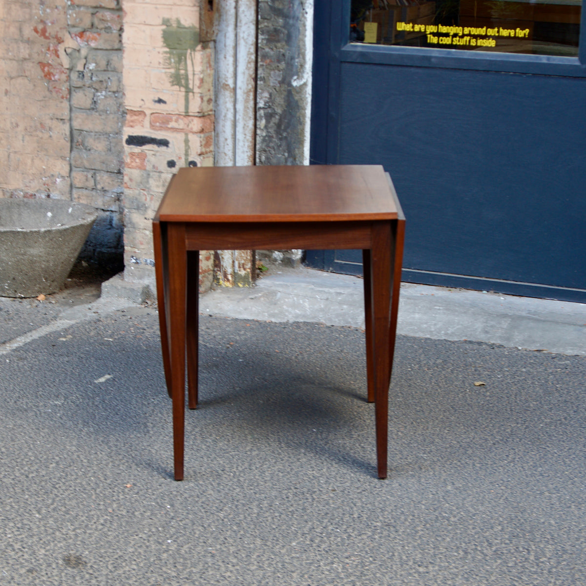 Mid Century Meredew Space-saving Drop Leaf Table