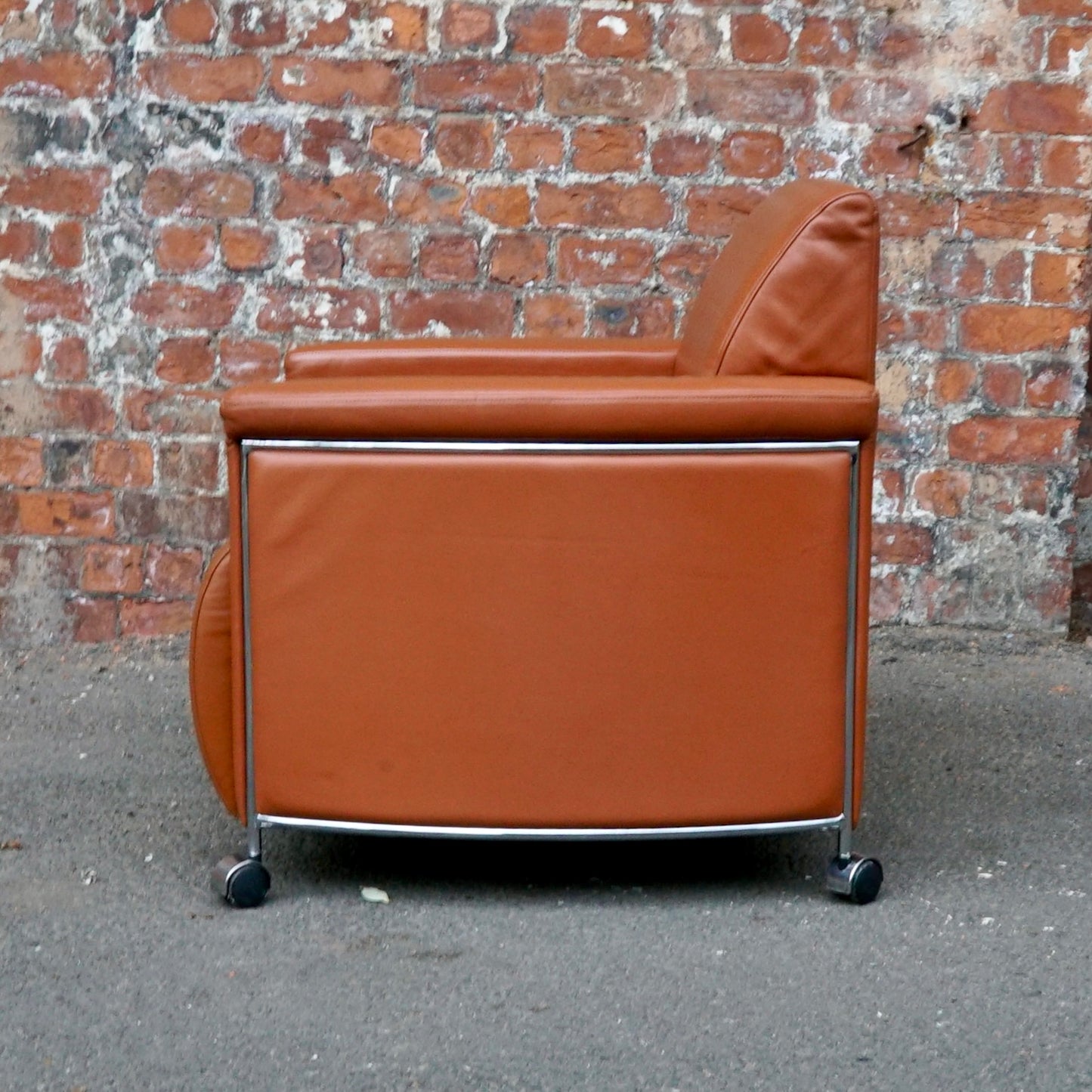 Italian Leather Chair