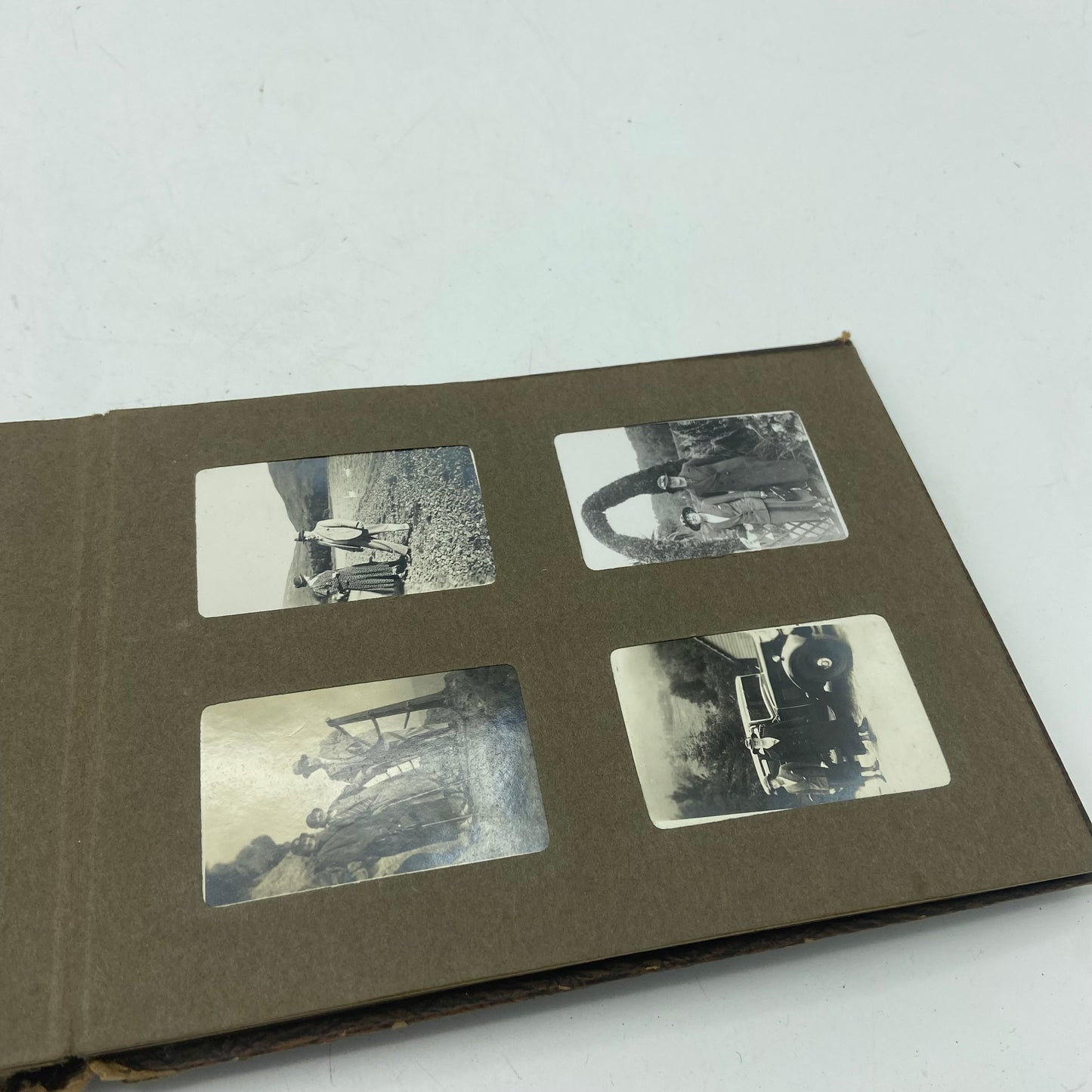 1800s photo album and photos