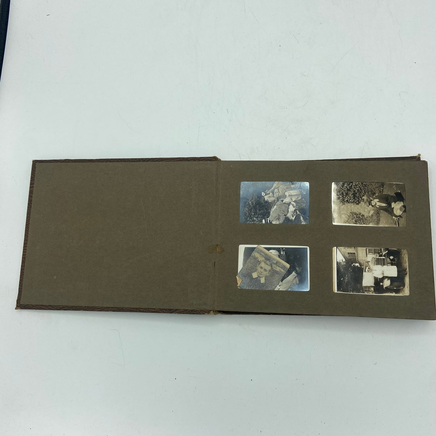 1800s photo album and photos