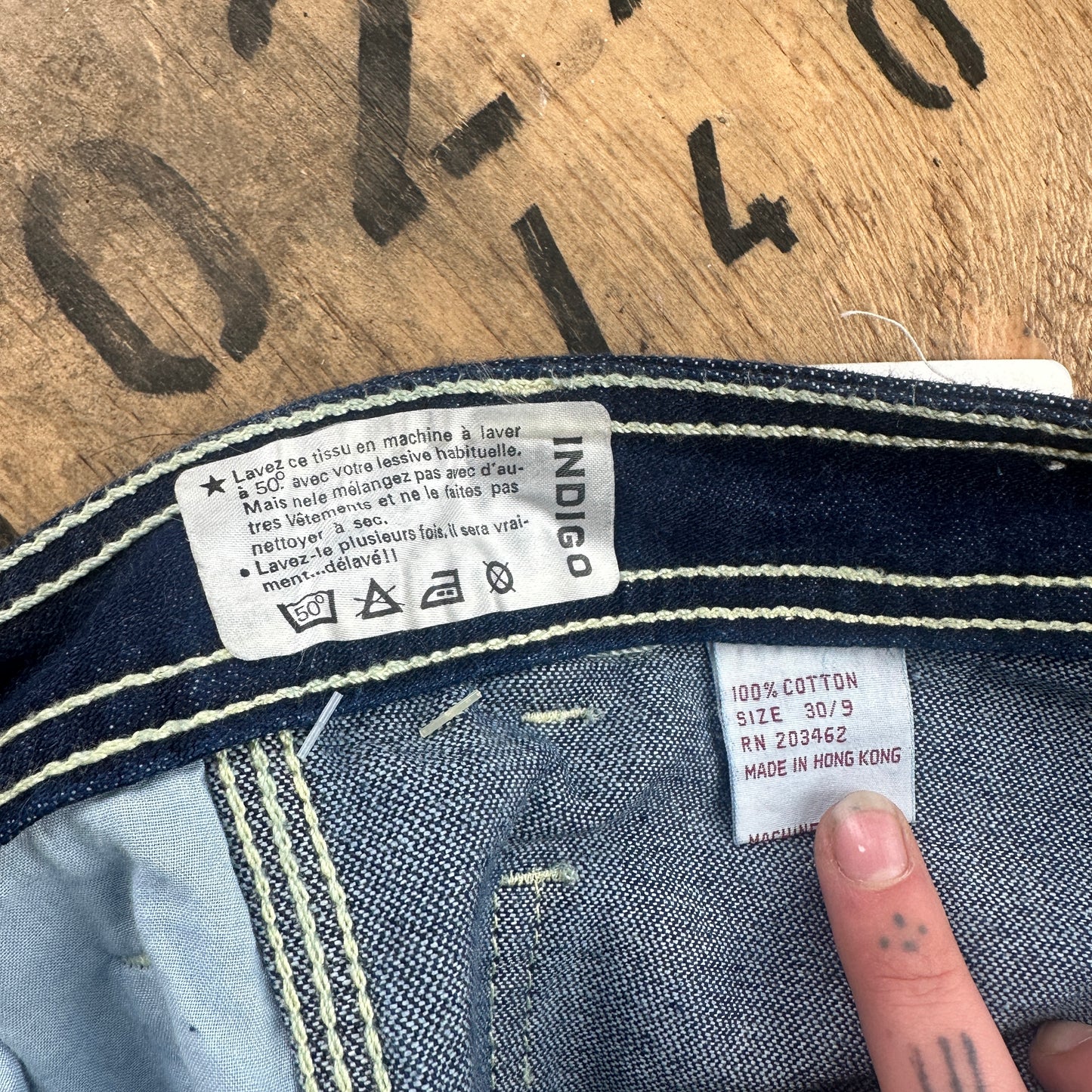 Rare Vintage Rome 1001 Woman’s Indigo Wash Jeans