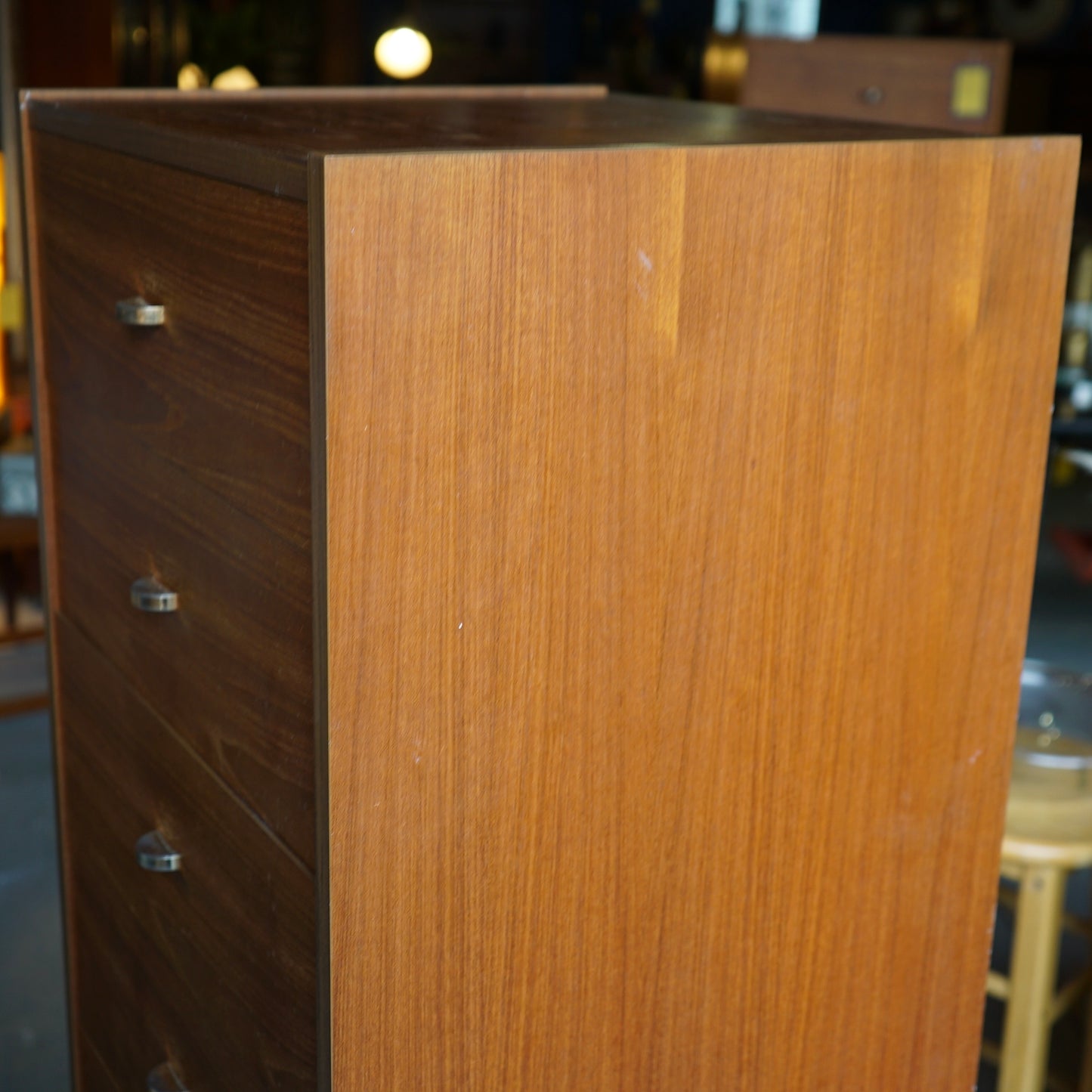 Danish Midcentury Tallboy Drawers