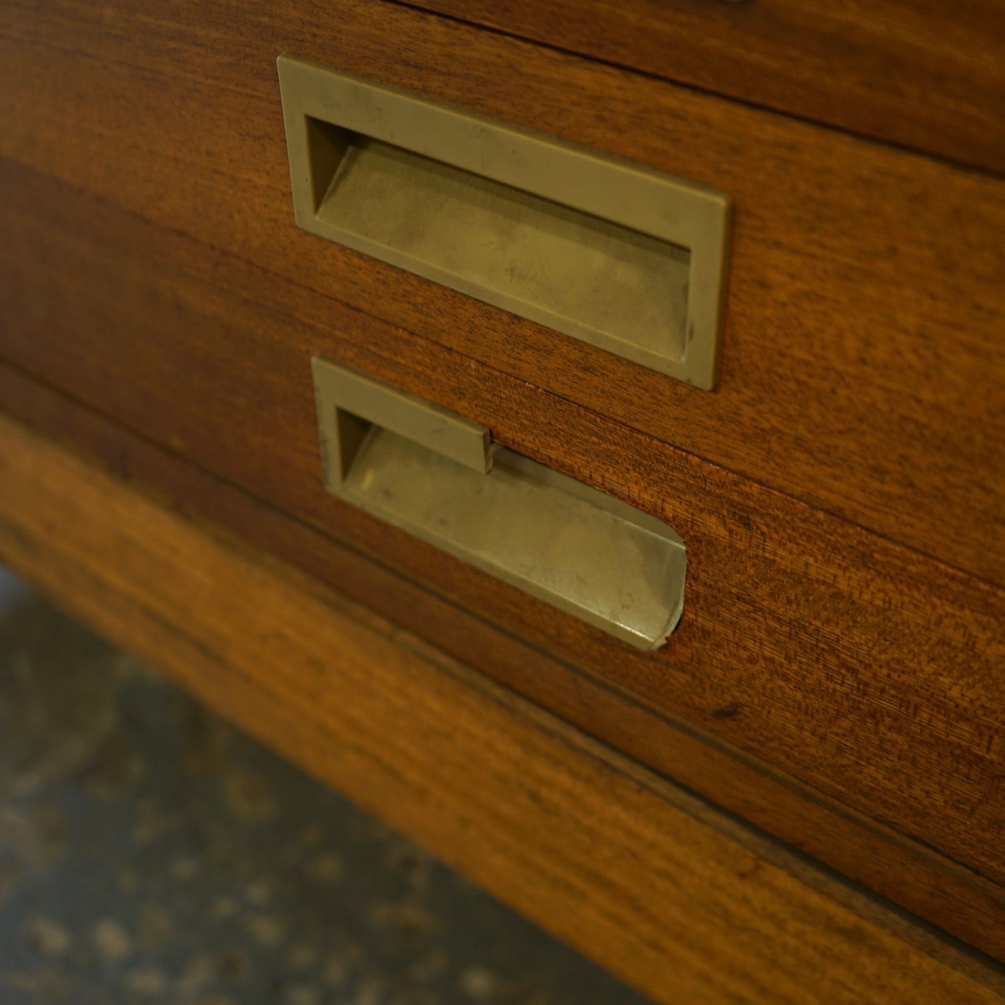 Vintage Abbess Plan Chest