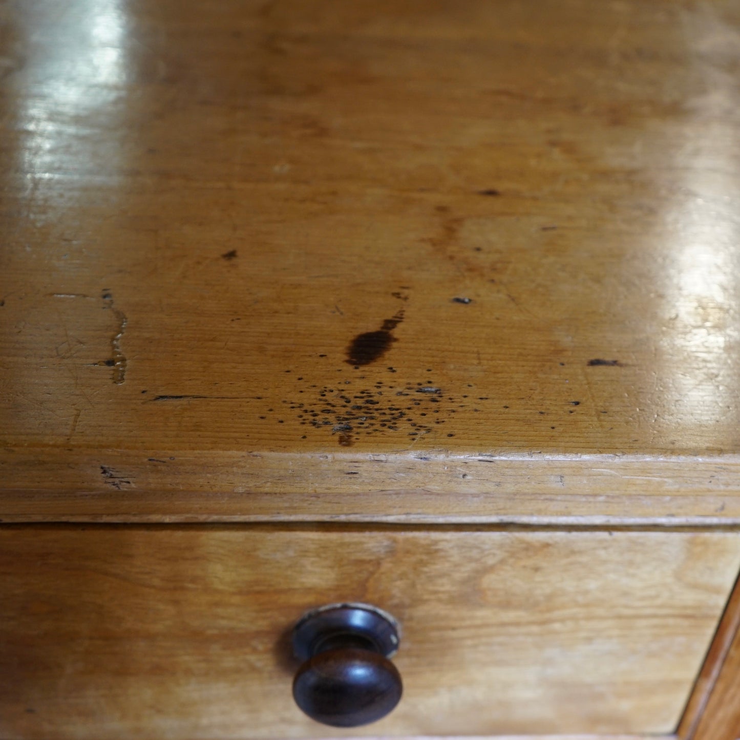 Antique Oak Sideboard Unit