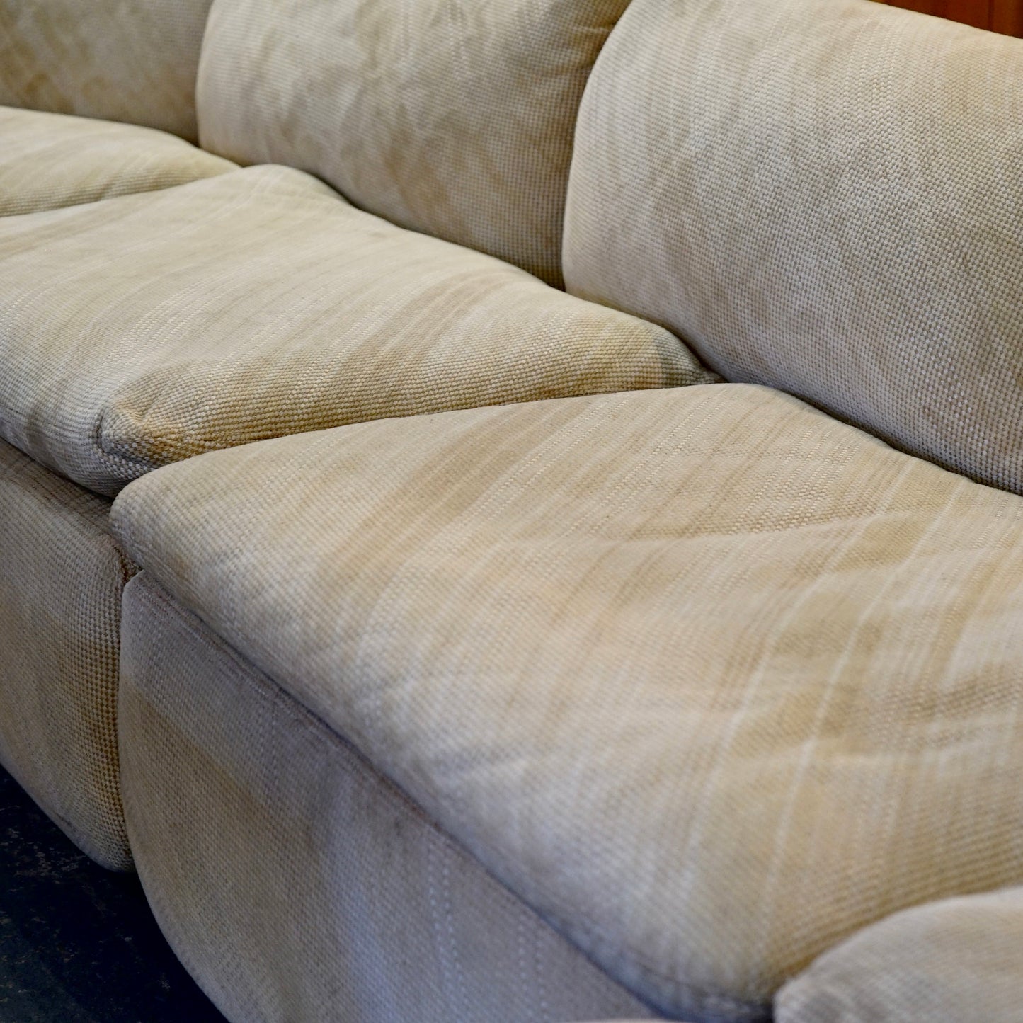 “Confidential” sectional sofa by Alberto Rosselli for Saporiti Italia