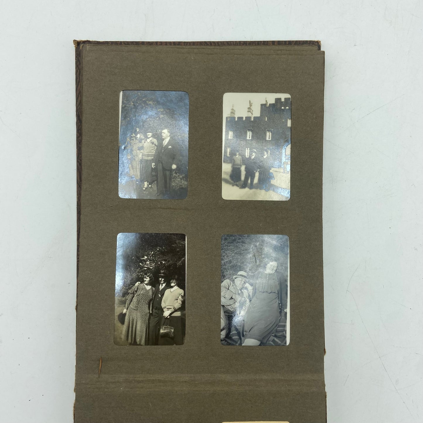 1800s photo album and photos