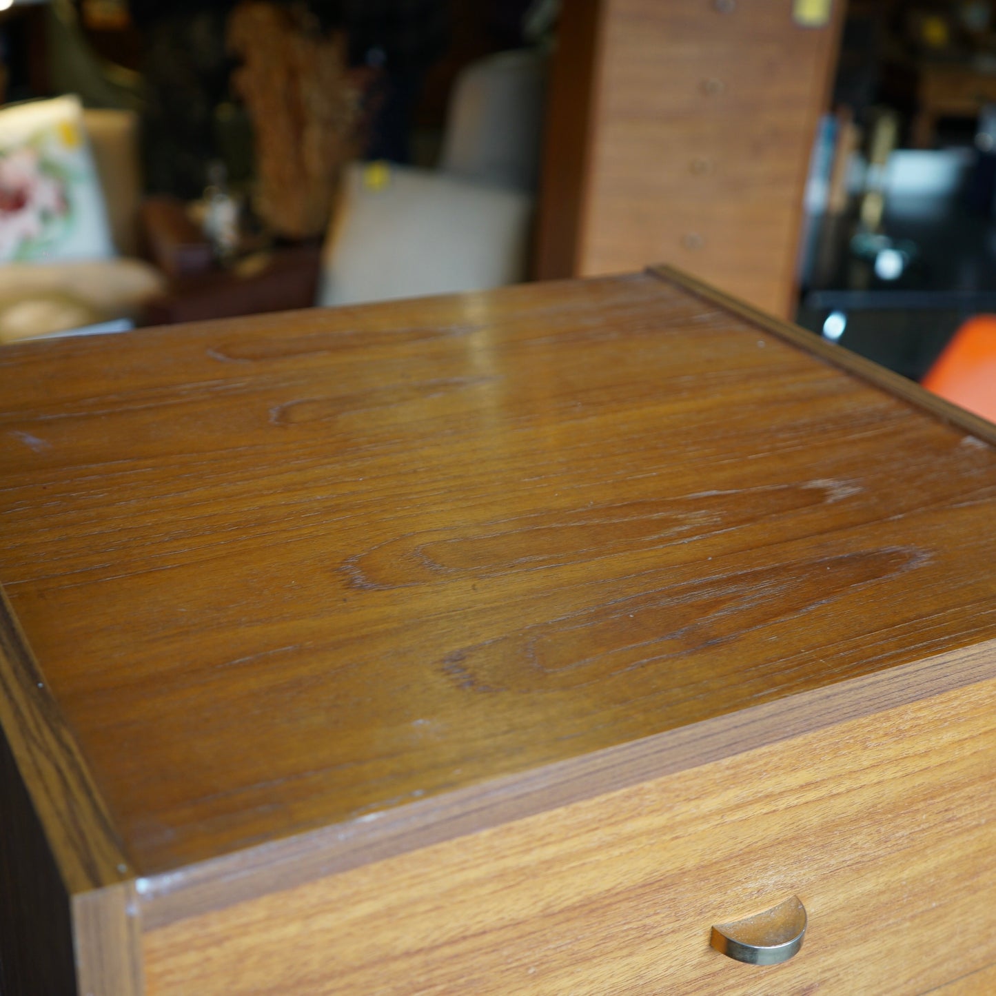 Danish Midcentury Tallboy Drawers