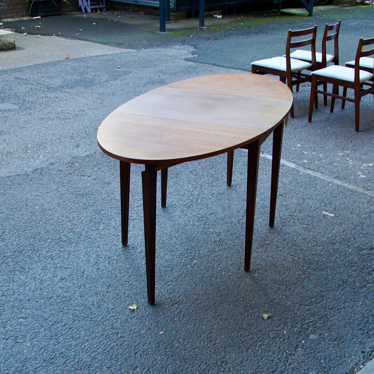 Mid Century Meredew Space-saving Drop Leaf Table