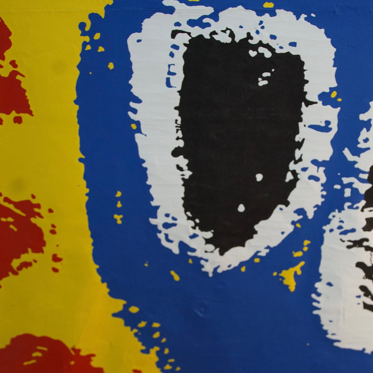 Handpainted Primal Scream Screamadelic Banner Huge