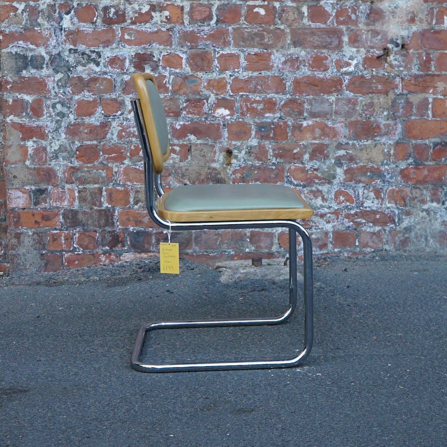 Midcentury Danish Primo Cantilever Chair