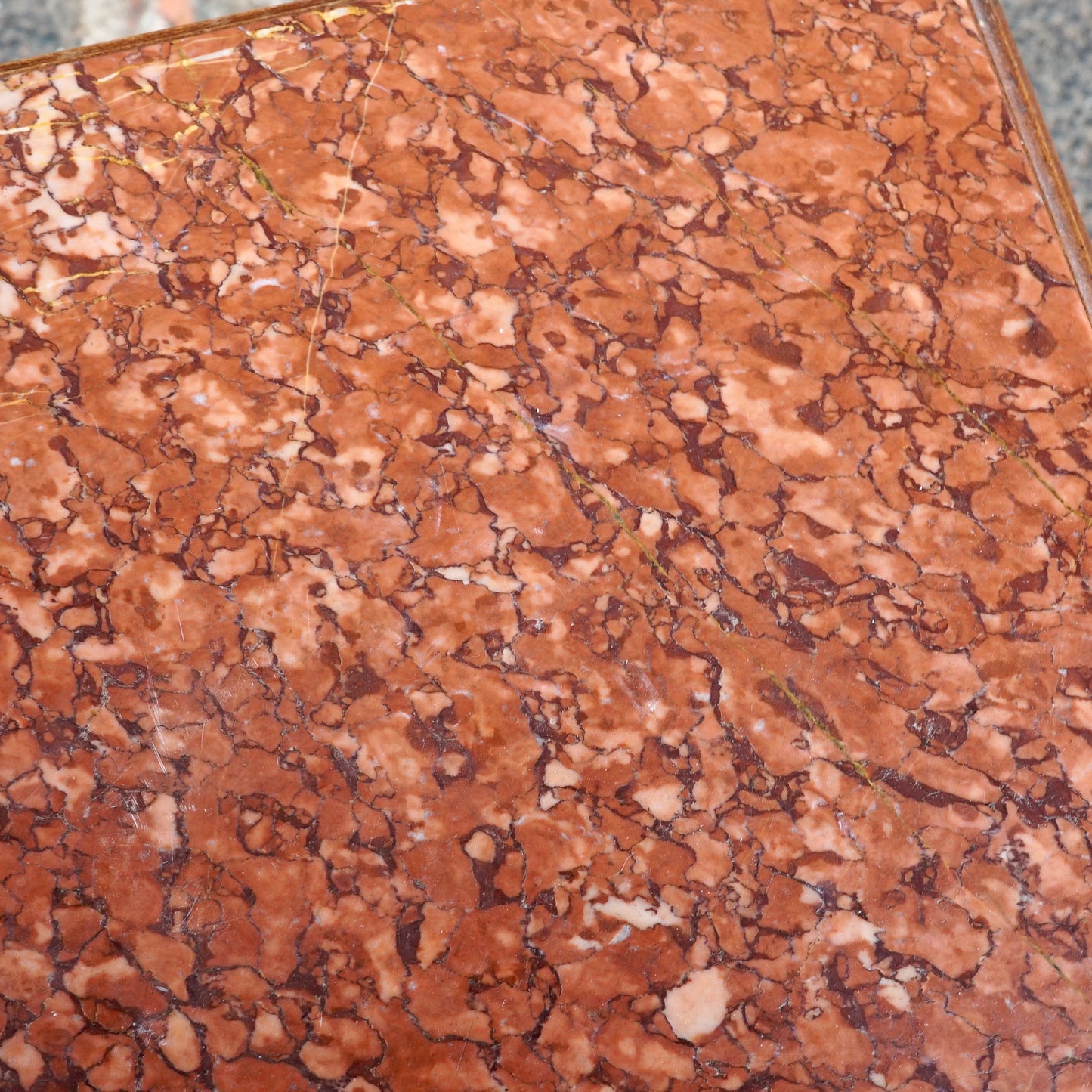 Antique Marble Top Bedside Stand