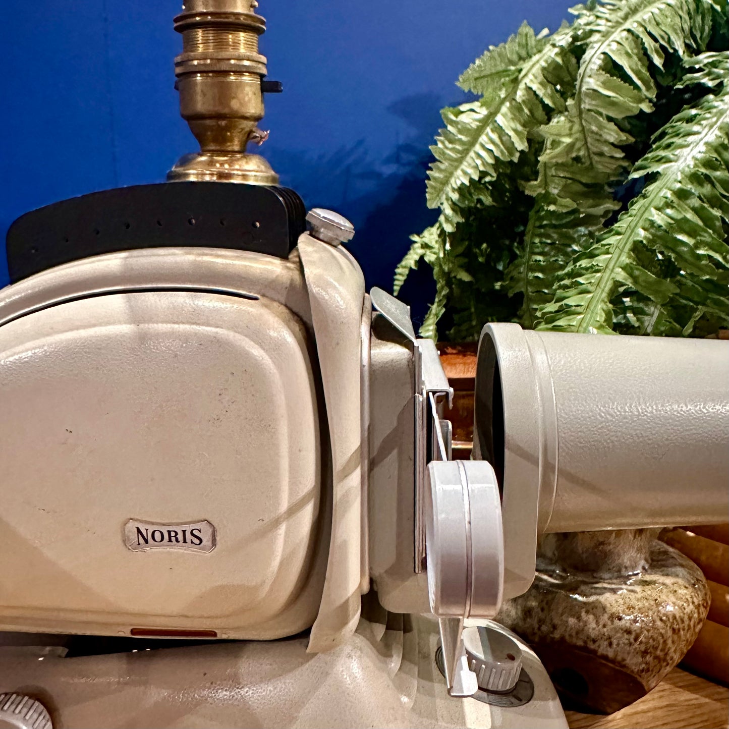 Vintage Converted Noris Trumpf Slide Projector Lamp