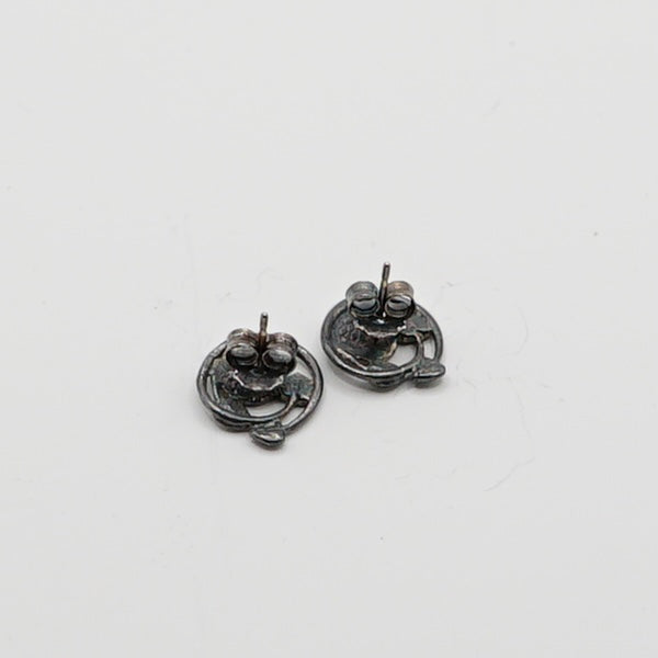 Silver Mackintosh Earrings