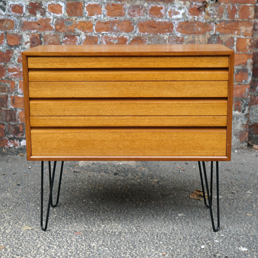 Poul Cadovius Unit on Custom Hairpin Legs 1960s