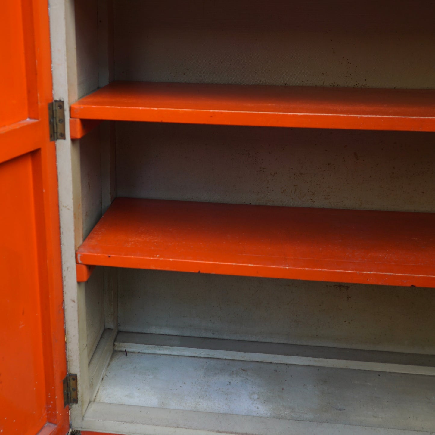 Orange Pantry Cupboard