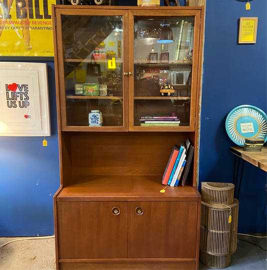 Midcentury glazed cabinet