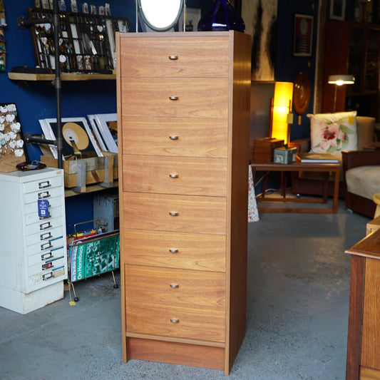 Danish Midcentury Tallboy Drawers