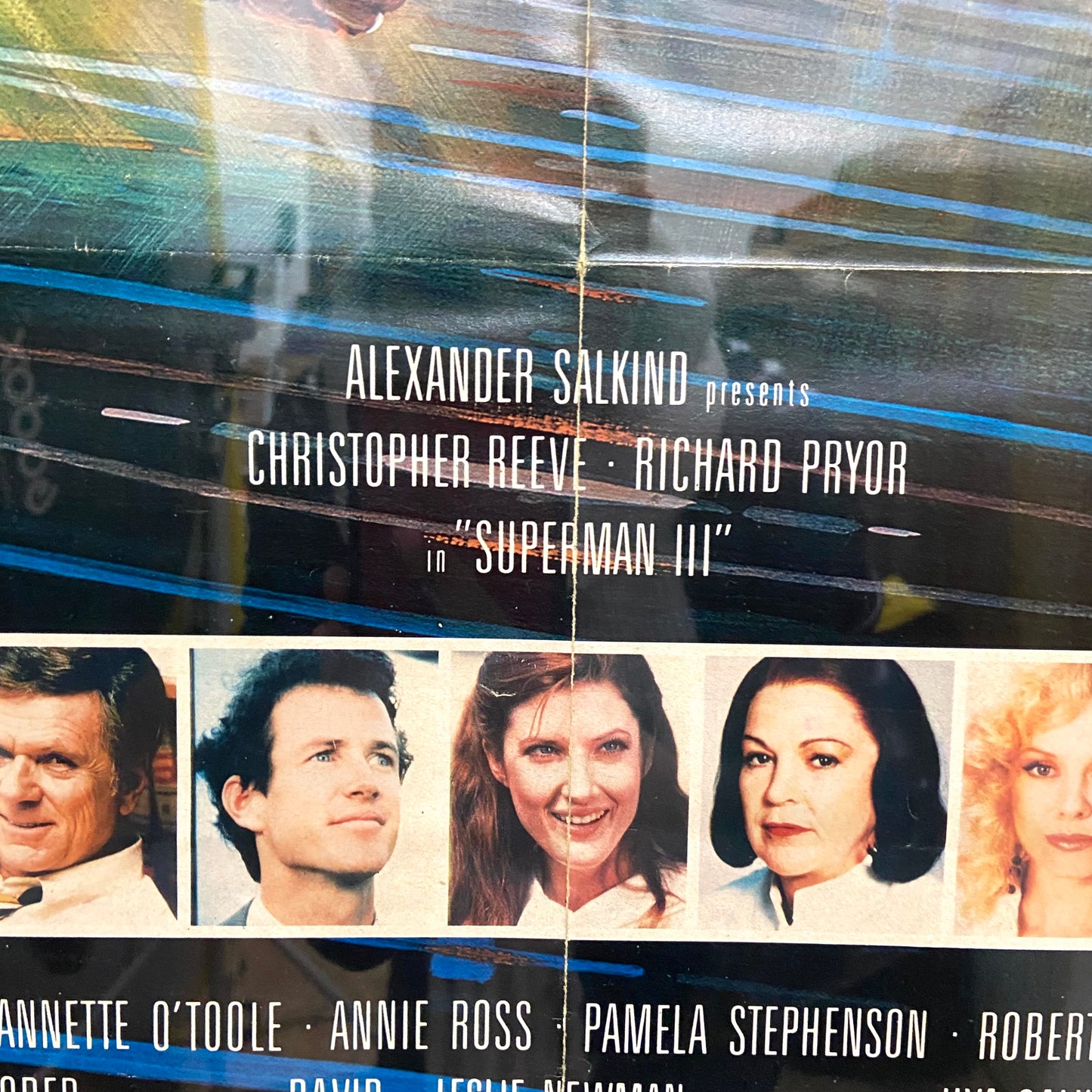 Rare Superman III poster 1983