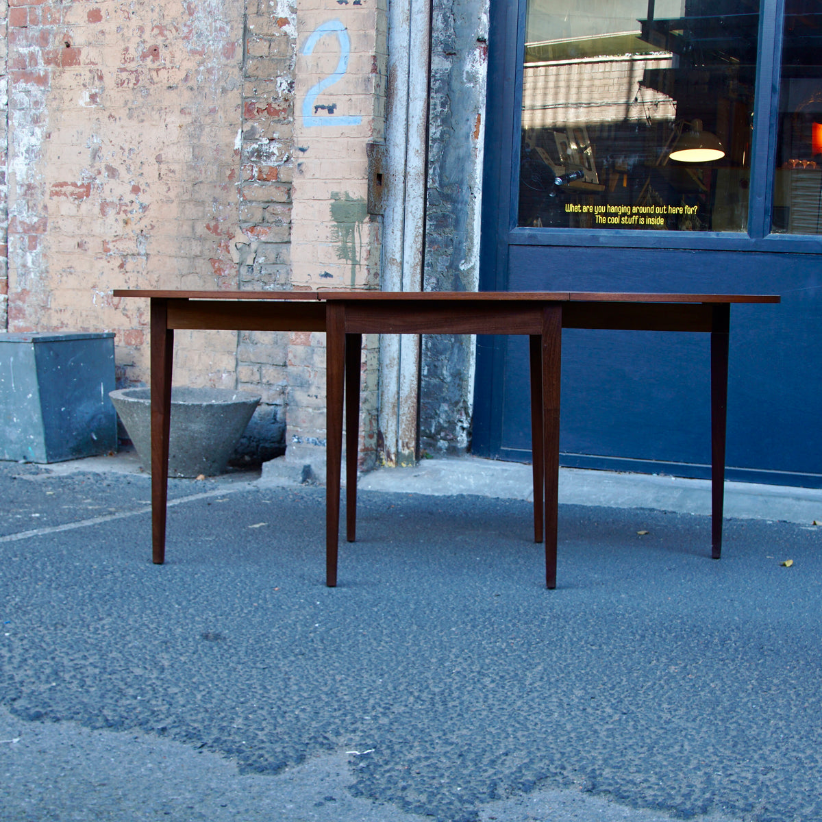 Mid Century Meredew Space-saving Drop Leaf Table