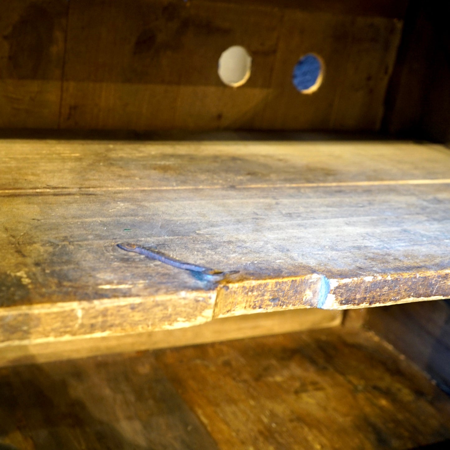 Antique French Walnut Buffet Sideboard