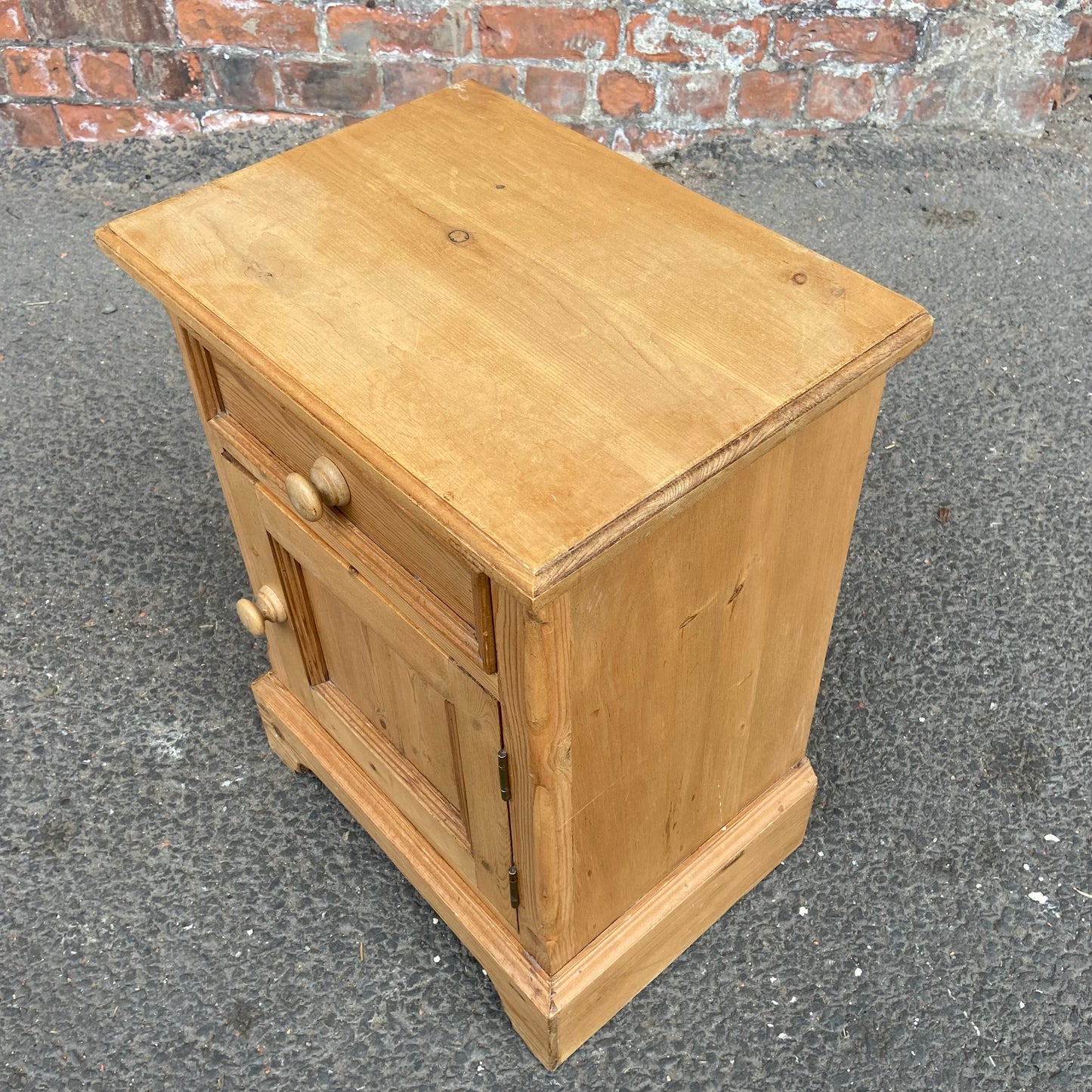 Pair of Pine Bedside Tables