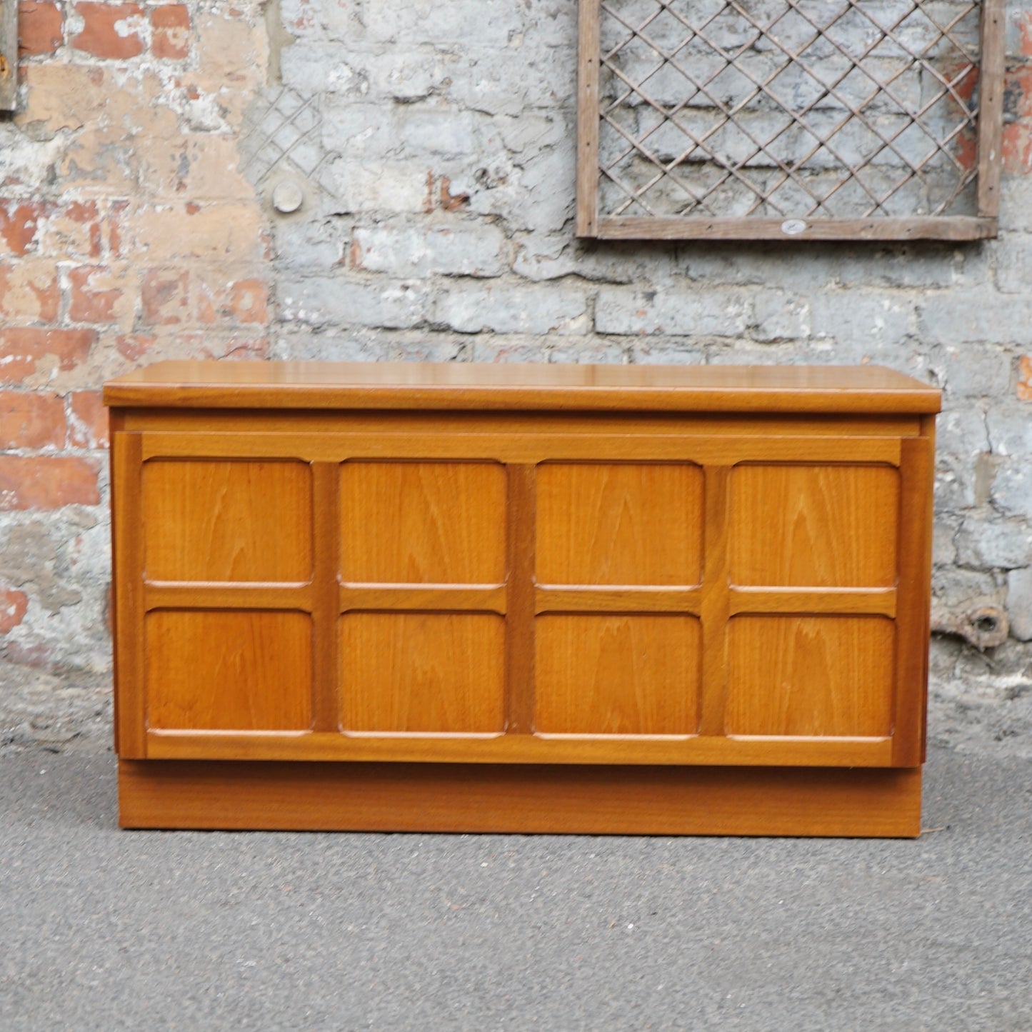 Nathan Midcentury Squares Sideboard TV Stand