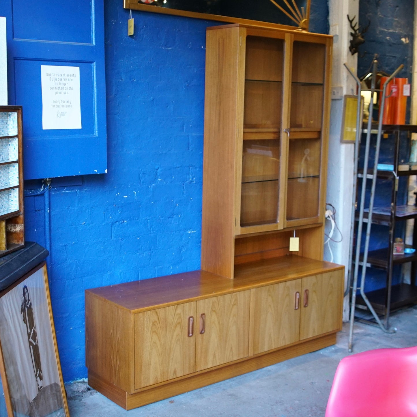 G Plan Fresco 1960s Wall Unit & Cabinet