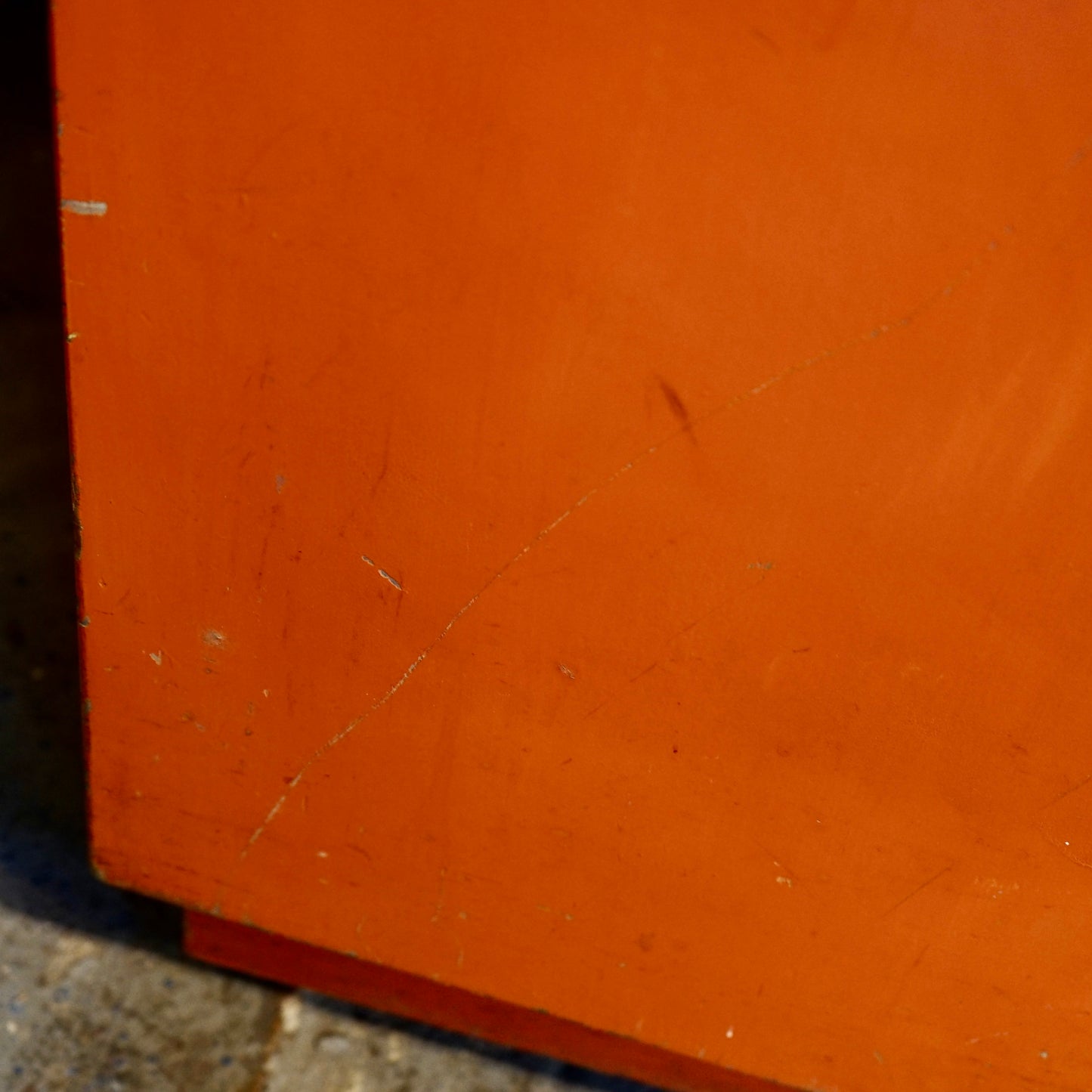 Orange Pantry Cupboard